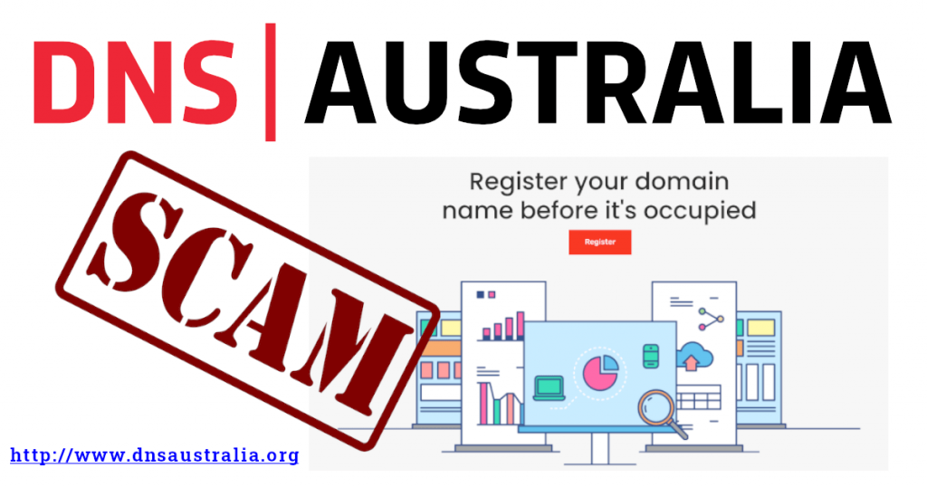DNS Australia SCAM! Received an email from dnsaustralia.org stating that your domain name has been claimed? Don't fall for it, it's just another domain name SCAM!